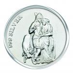 Radha Krishna Silver Coins